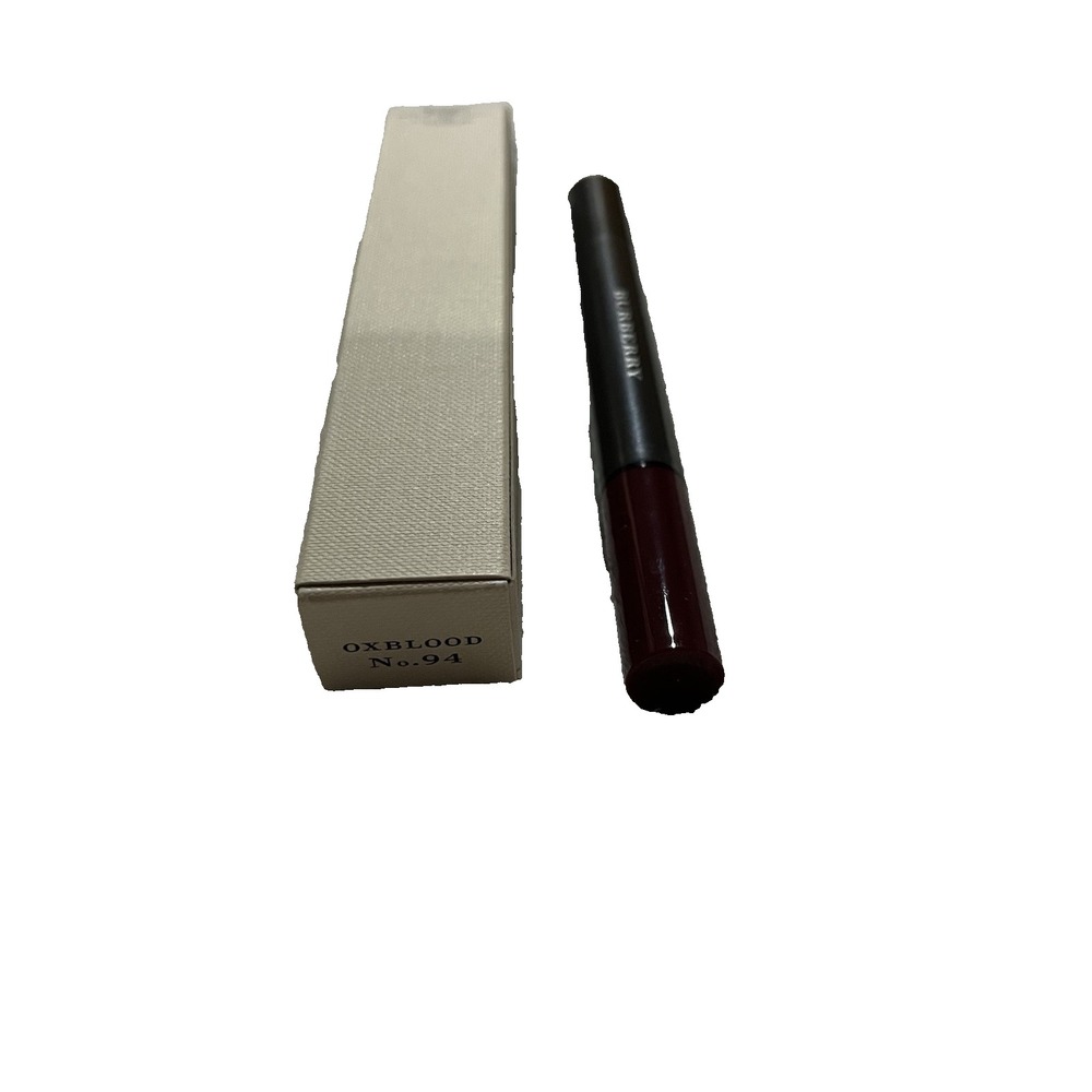 Burberry Lip Velvet Crush Sheer Matte Stain‎ Oxblood No. 94 0.08 oz In Box - Picture 2 of 4